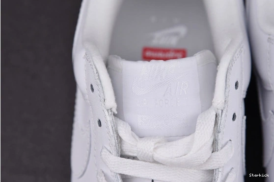 CU9225-100 Supreme Force Air White 1 Low Nike 0212